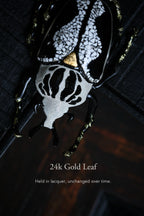 Goliath Beetle — Lacquer Brooch