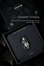 Goliath Beetle — Lacquer Brooch